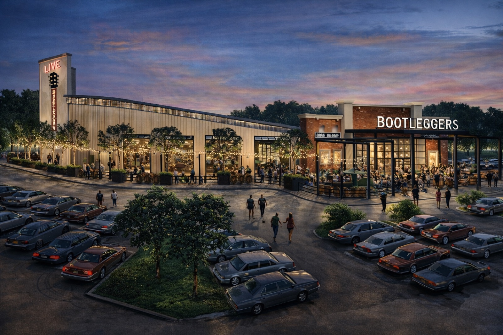 Bootleggers — Outside Rendering